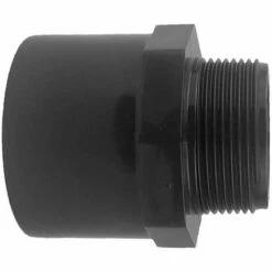 WELL2WELLNESS PVC Übergangsnippel Achtkant Mit Klebeanschluss X AG - 63/50 Mm X 2"