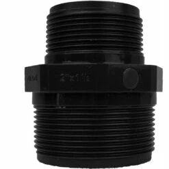 WELL2WELLNESS PVC Gewindemuffe Mit 2 X Außengewinde - 2" X 1"1/2