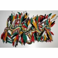 CHILITEC 100 Krokodilklemmen Verbinder Prüfkabel Kroko Set