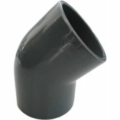 WELL2WELLNESS PVC Winkel 45° 63mm