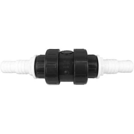 WELL2WELLNESS PVC Kegelrückschlagventil Mit Schlauchtülle 32-38mm