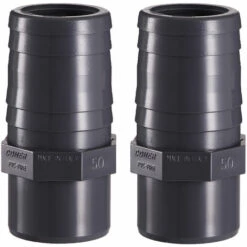 WELL2WELLNESS 2x PVC Druckschlauchtülle 50mm