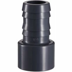 WELL2WELLNESS 1 X PVC Druckschlauchtülle Mit Klebeanschluss 50 X 38 Mm