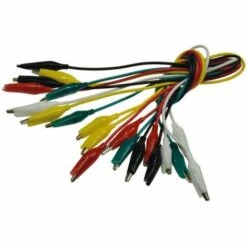 ETT Messleitung Verbinder Prüfkabel Satz 10 Teilig Krokoklemmen Satz