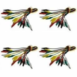 ETT Messleitung Verbinder Prüfkabel Satz 40 Teilig Krokoklemmen Satz