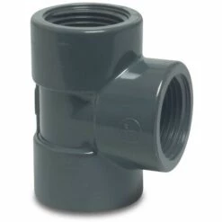 SCHLAUCH24 PVC-U T-Stück 90° Mit Innengewinde 1/2"