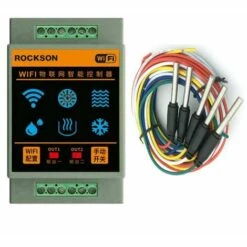 LIFCAUSAL Wifi Home Wasserstandsregler Sensoren Wasserstandsalarmgerät Schwimmflusserkennungssystem