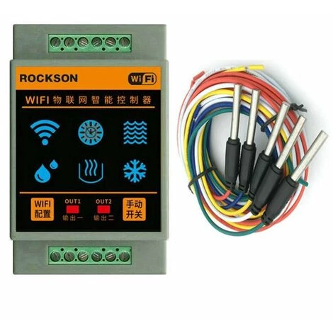 LIFCAUSAL Wifi Home Wasserstandsregler Sensoren Wasserstandsalarmgerät Schwimmflusserkennungssystem