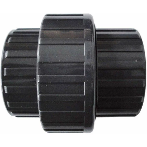 WELL2WELLNESS PVC Verschraubung Klebeanschluss X Innengewinde 40mm X 1 1/4" 2er-Set