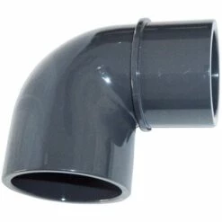 WELL2WELLNESS PVC Winkel 90° Reduktion 63 X 63/50 Mm 3er-Set