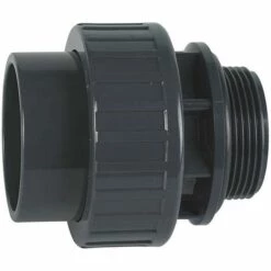 WELL2WELLNESS PVC 3/3 Verschraubung Mit O-Ring 50mm X 2" 2er-Set