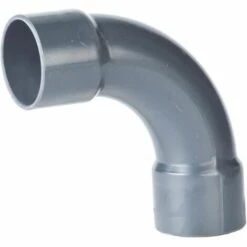 WELL2WELLNESS PVC Bogen 90° 63mm Einzelnd