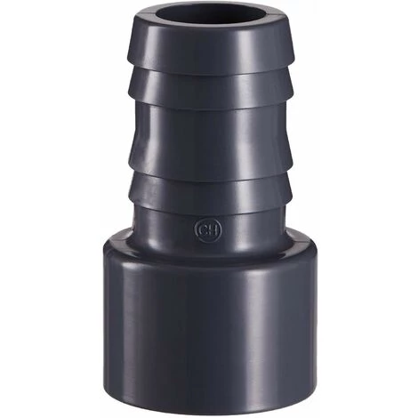 WELL2WELLNESS PVC Druckschlauchtülle Klebeanschluss 50x38 Mm 2er-Set