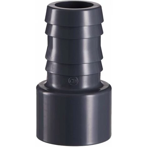 WELL2WELLNESS PVC Druckschlauchtülle Klebeanschluss 50x38 Mm 2er-Set – Bild 2