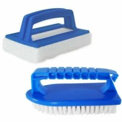 WELL2WELLNESS Pool Reinigungsset Pad + Bürste