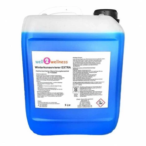 WELL2WELLNESS Pool Überwinterungsset Mega 3 | 8 Kissen | 2 Winterst. | 1 Skimmerst. | 5l Winterkonservierer EXTRA – Bild 2